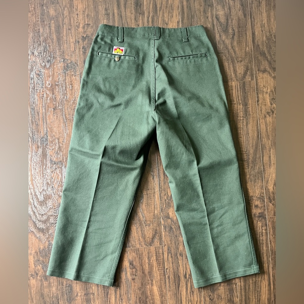 Ben Davis Original Ben’s Pants in Olive 34x26 - Picture 4 of 5